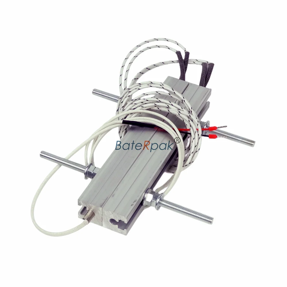 

BateRpak Tea Bag Sealing Machine Clamp assembly,Vertical Packaging Machine Sealing Jaw,Three side sealing module stripe,1set