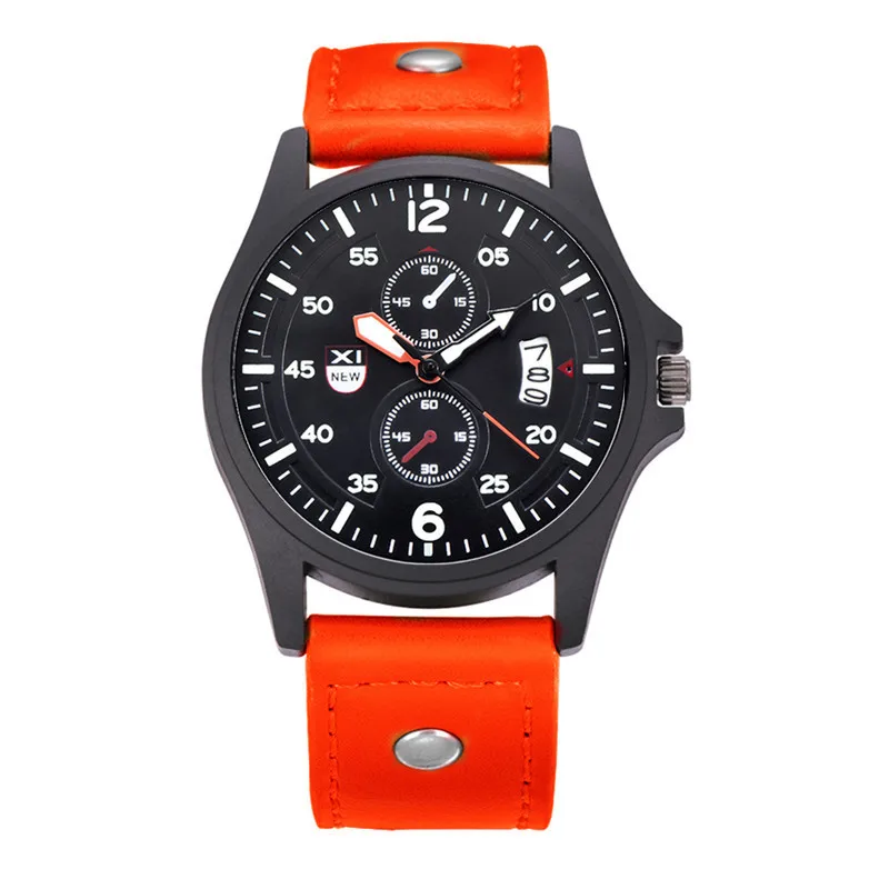 

Men Genuine XINEW Brand Watches Students Boys Fashion Leather Band Sports Military Date Quartz Watch Relogios Masculinos 2024