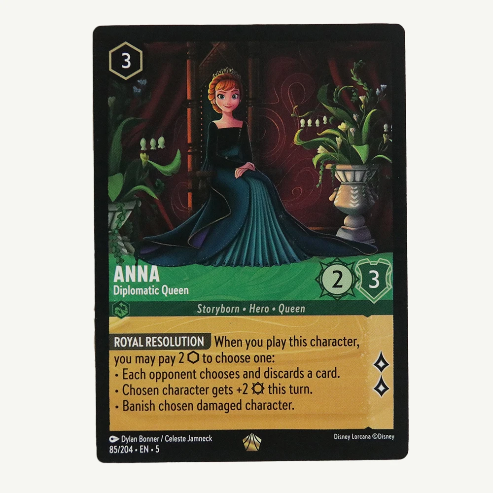 Lorcana Proxies Chapter 5 Trading Cards Non Foil Anna Clarabelle Daisy Duck Merlin Mufasa Prince Naveen Robin Hood Donald Duck