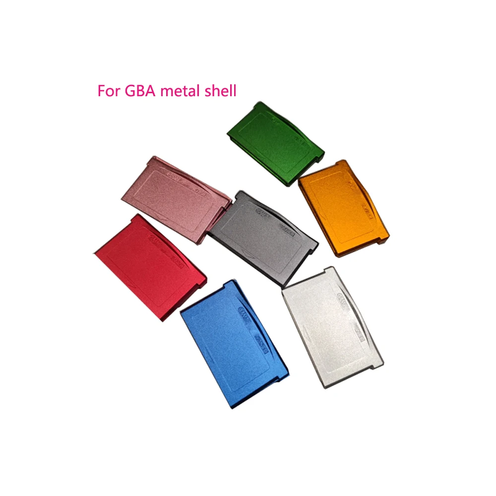 

Aluminum Alloy Card Metal Case For GBA Metal Case Game card shell for GameBoy Advance Metal Card Case repair replacement