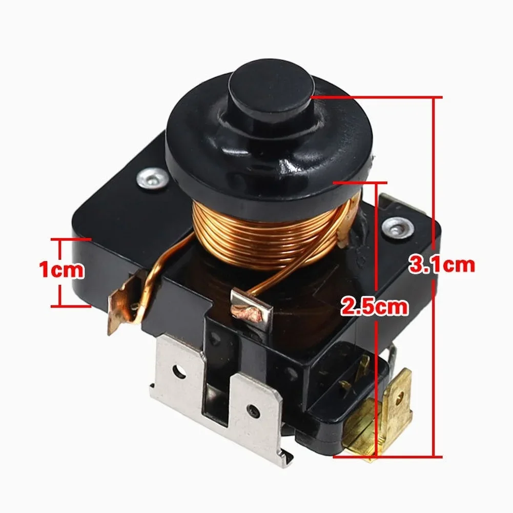 QL2-8.6 Counter Weight Starter For Refrigerators Compressors Power Tools Replacement 4-Pin PTC Starter Accessories