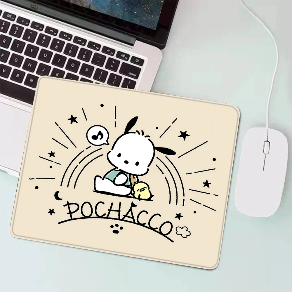 Bonito Pochacco Cartoon Gaming Mouse Pad, XS Pequeno Mousepad para PC Gamer, Decoração Desktop, Office Mouse Mat, Deskmat, Tapete