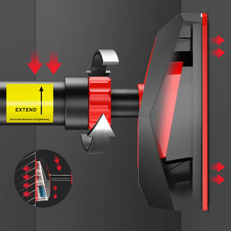 

Wall-Mounted Pull up Bar Home Strength Training Horizontal Bar with Rings