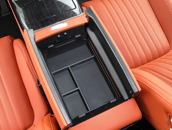 

For 2020-2024 Dacia Sandero Armrest Storage Box Car Storage Box Sturdy Waterproof Partition Layer Storage Box