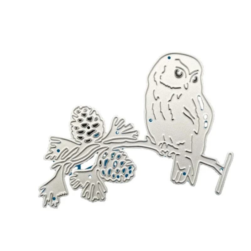 Diy Scrapbook Owl Metal Cutting Dies Embossed Carbon Die Paper Mold Etching Art Background