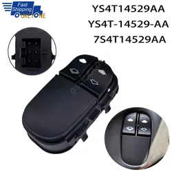 7S4T14529AA Car Accessories For Ford Focus MK1 Fucus CAK 98-2005 Front Left Power Window Control Lifter Switch Regulator Button