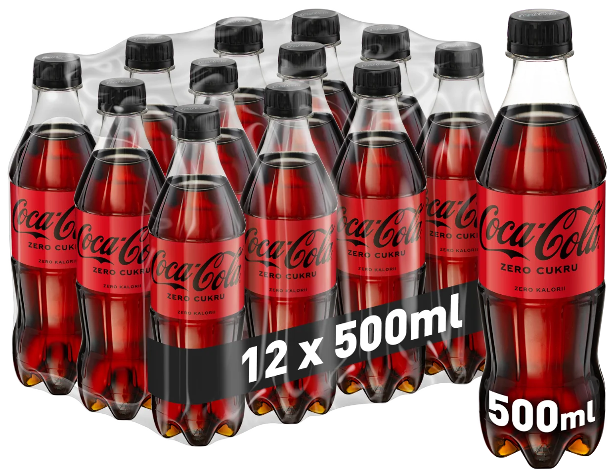 NAP.  COCA COLA ZERO 0.5 PET 1*12
