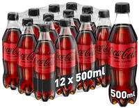 NAP. COCA COLA ZERO 0.5 PET 1*12