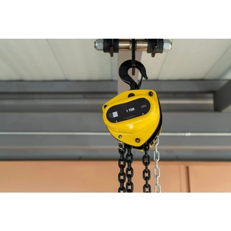 home.Sumner 787564 1 Ton Chain Hoist with 20 ft. Chain Fall