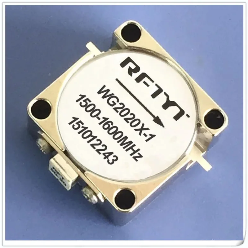 1500-1600MHz Embedded Isolator WG2020X-1 RF Isolator Circulator Customized Direct