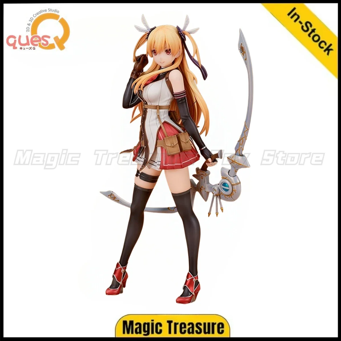 

【MT】В наличии, оригинальный QuesQ Nintendo Switch Alisa Reinford, масштаб 1/7, косметическая анимационная фигурка, украшения, коллекция подарков