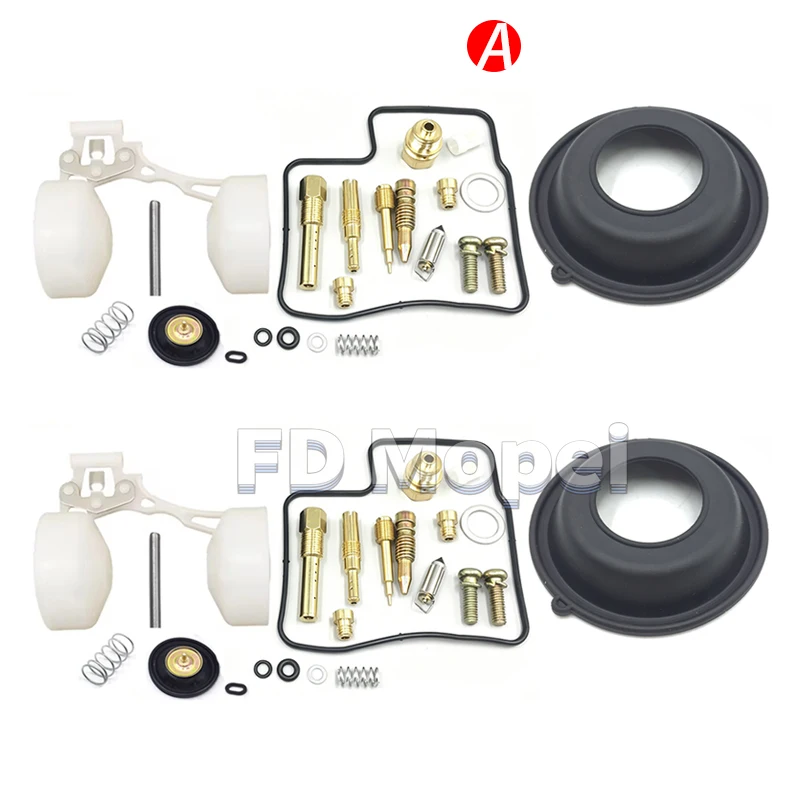 Vergaser-Reparatursatz für Honda XRV650 Africa Twin RD03 1988-1990 CV32 V-Twin, Reparatursatz für Düsen, Membran und Schwimmerventil – Detail 1
