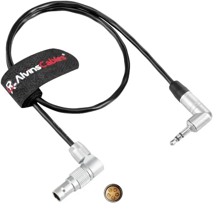 Tentacle Sync Adapter Cable Tentacle Timecode Generator 3.5mm to ARRI Alexa Sound Devices 5 Pin12 o'clock Up Direction