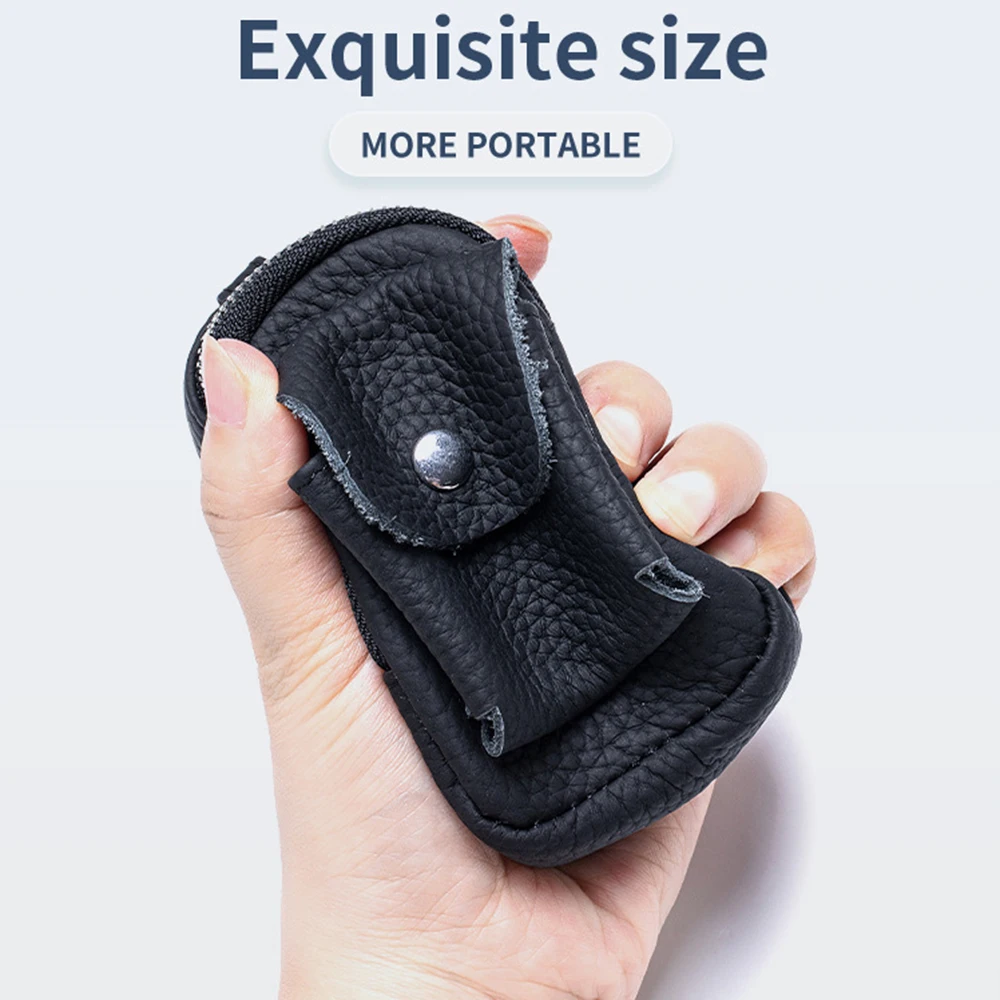 Новый женский повседневный кошелек для монет, компактная и портативная сумка для хранения наушников, кожаная мини-спортивная поясная сумка для ключей