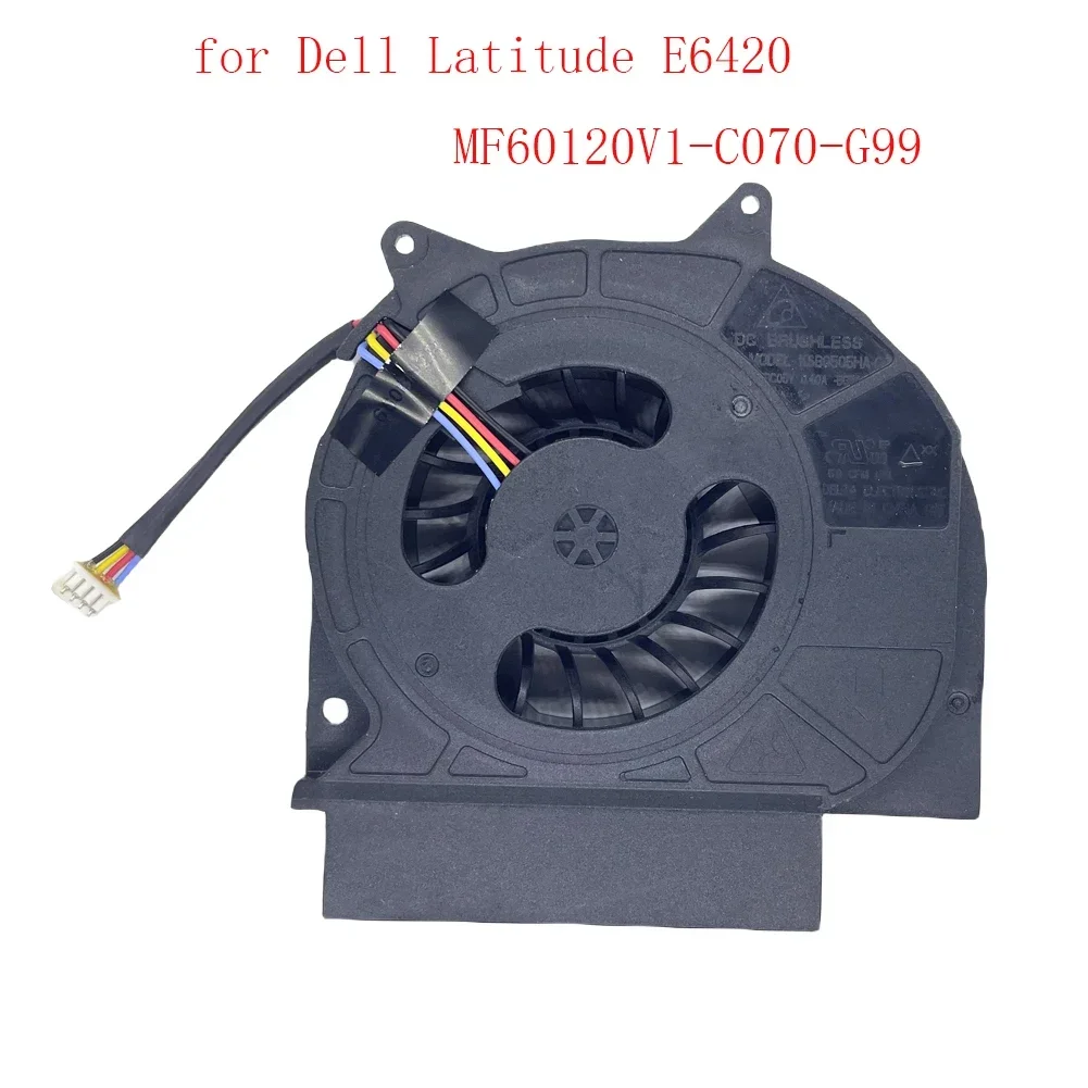 Ventilador de refrigeración GPU integrado para portátil, para Dell Latitude E6420, MF60120V1-C070-G99