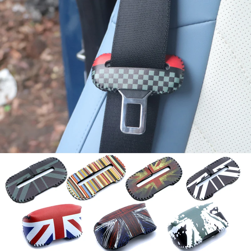 For MINI Cooper JCW R50 R55 R56 R58 R60 R61 F54 F55 F56 F60 Coutryman Clubman Car Seat Belt Buckle Protector Cover Accessories