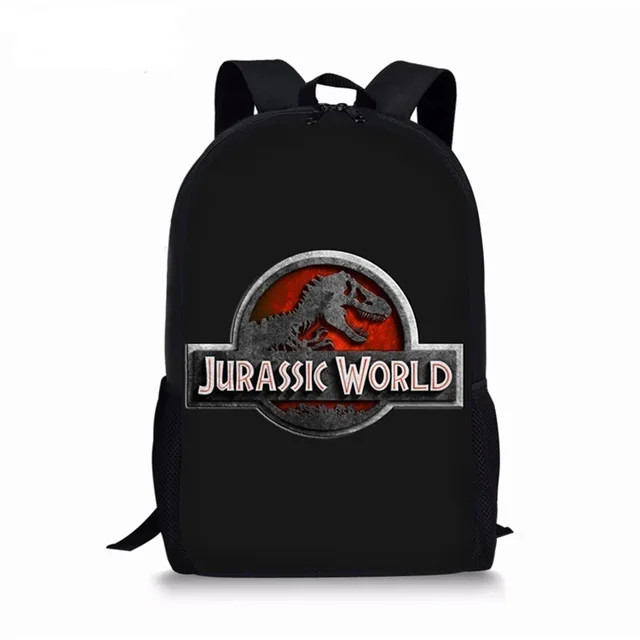 Popular Dinosaur World Backpack Animal Printing Backpack For Kids Jurassic Kingdom Bags For Girls Boys Children School