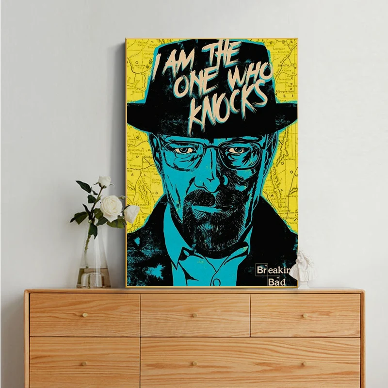 Breaking Bad Classic Movie Posters For Living Room Bar Decoration Stickers Wall Painting