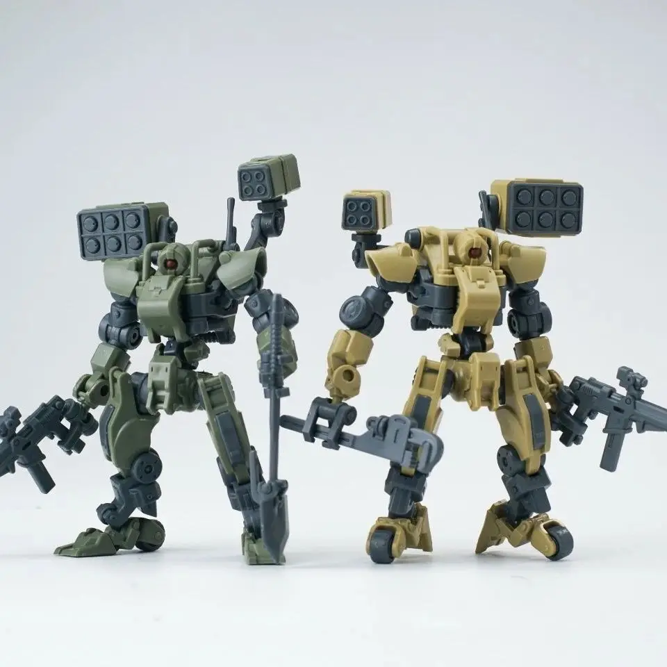 

Sheik Mainland TROOPER MD-21 Jungle Green/Desert Yellow Martin | Mini Assembly Mech Robot, 15+ Action Figure Toy Gift for Boys