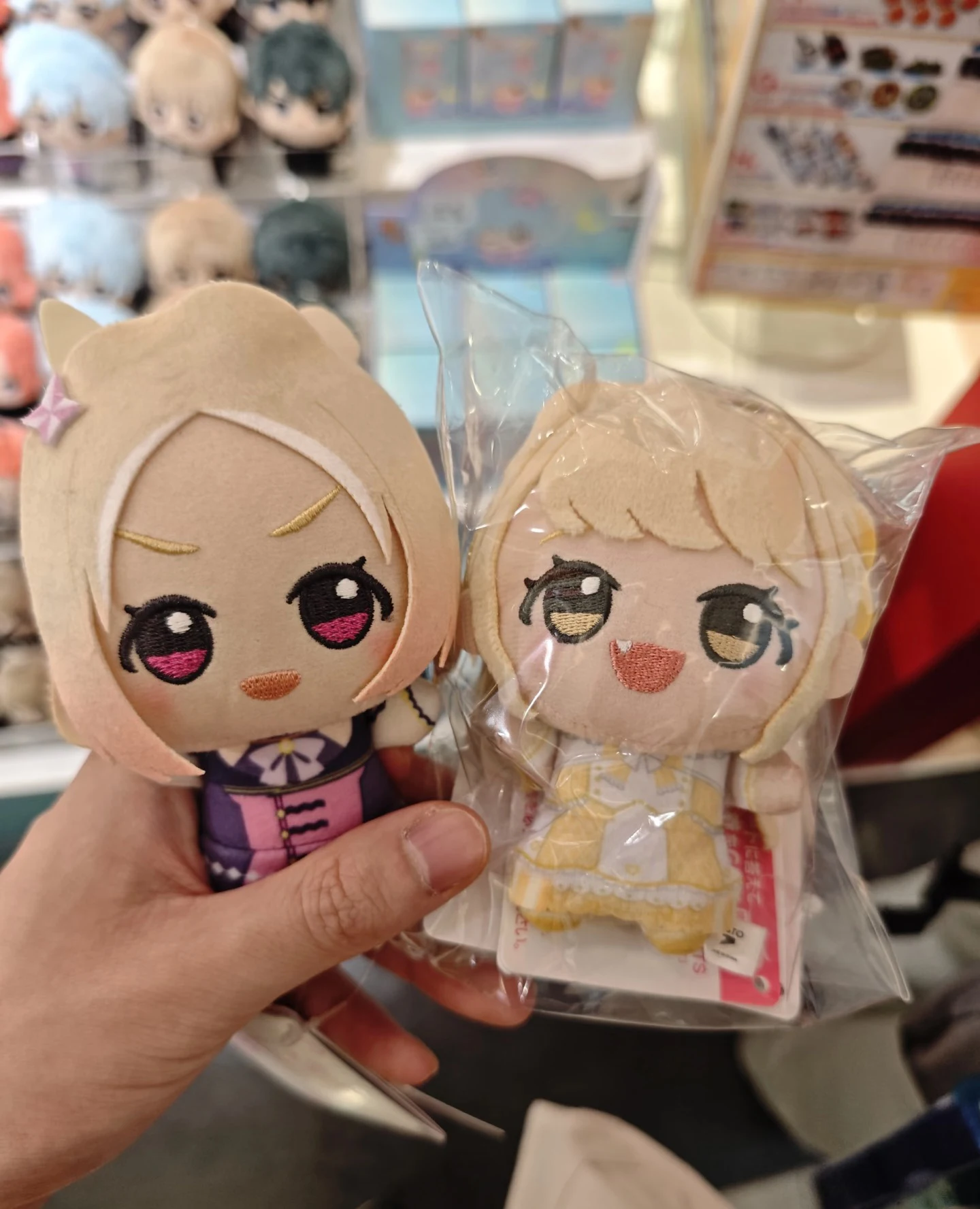 12cm Neue Uma Musume Pretty Derby Plüschtiere UMPD Kitasan Black Almond Eye Anime-Spiel-Charakter-Merchandise Schlüsselanhänger als Fangeschenk – Detail 6