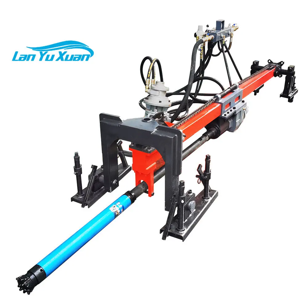 Hot Sale HLDTH Small Man Portable Drilling Machine Hammer Hard Rock Bolt Pneumatic Blasting DTH Drills Rig For Slope Protection