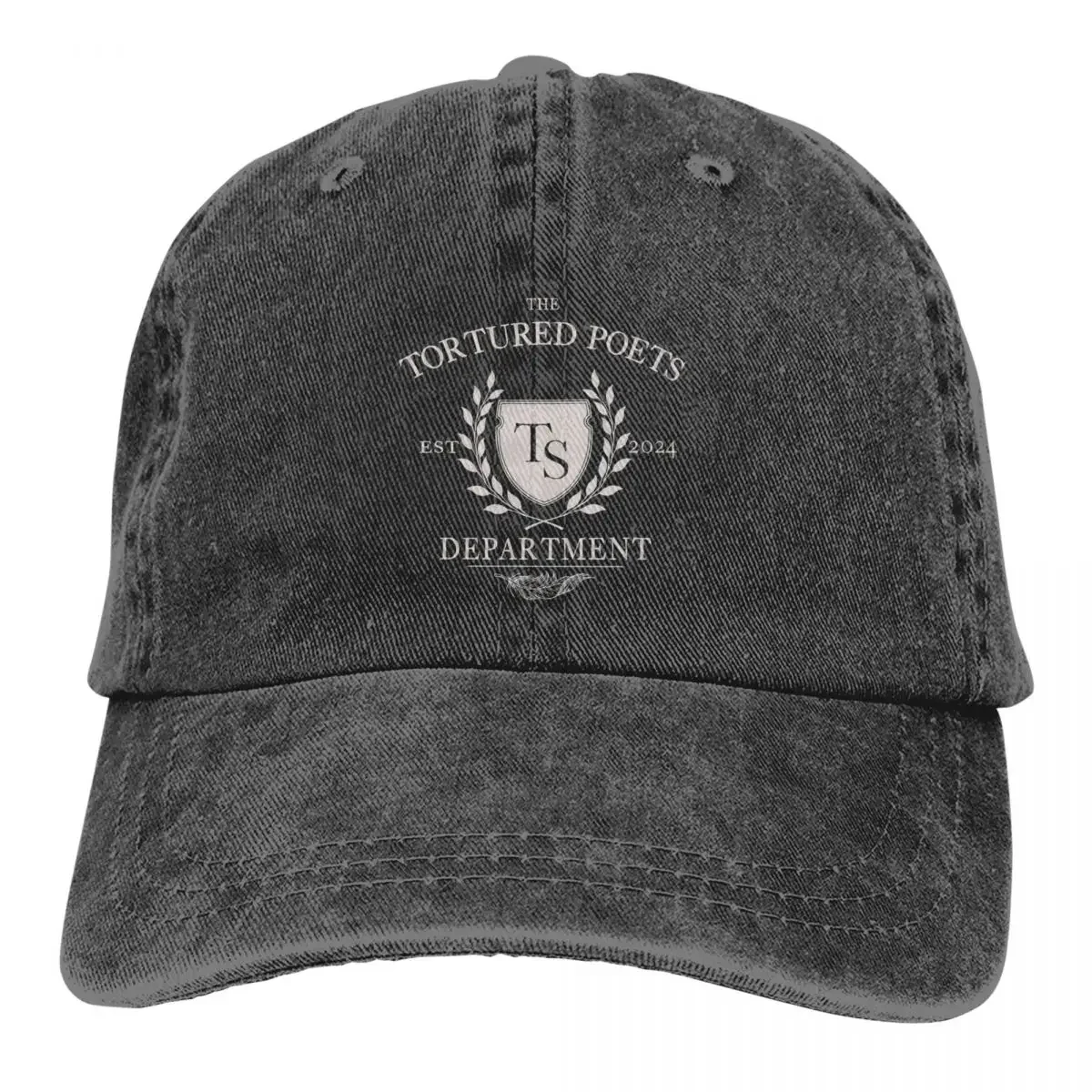 The Tortured Poets Department TPD Logo Trucker Hats Vintage Distressed Denim New Album Baseball Cap For Unisex Style Adjustable