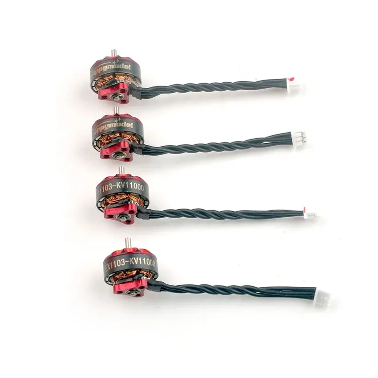 4PCS HappyModel EX1103 KV11000 1-2S Borstelloze Motor Vervanging voor Bassline 2S Micro 90mm FPV drone DIY Onderdelen