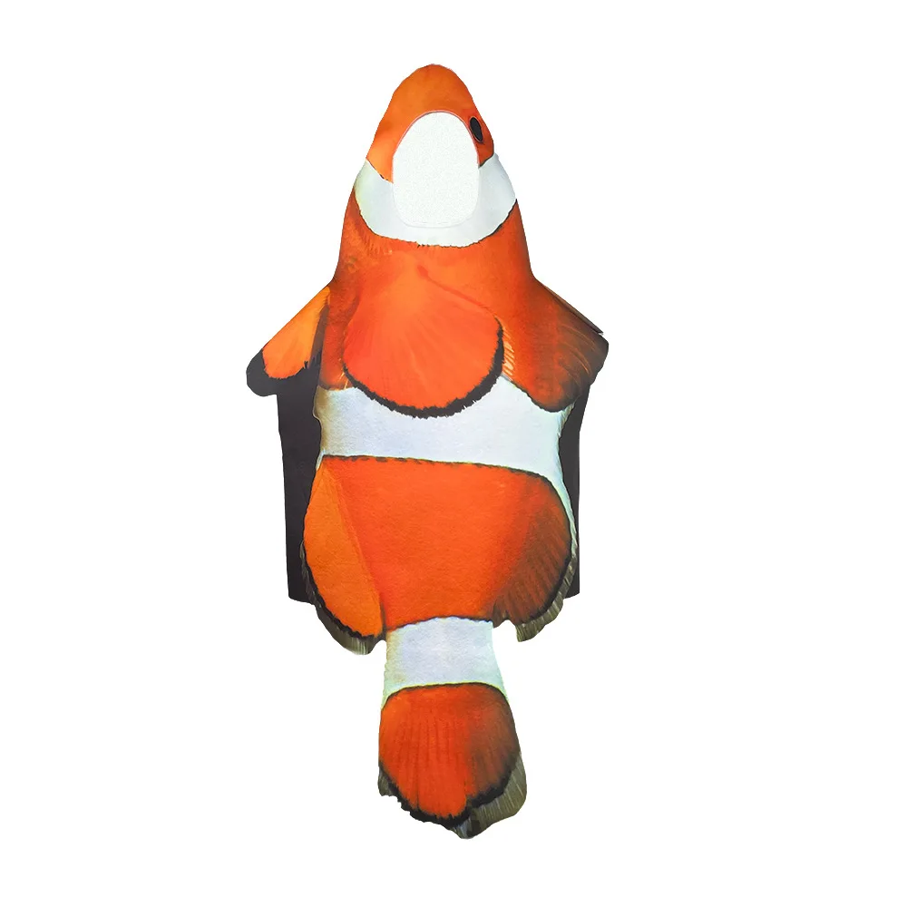 

Adult Cartoon And Anime Character Costume New European And American Style Clownfish Print Stage Performance Costume