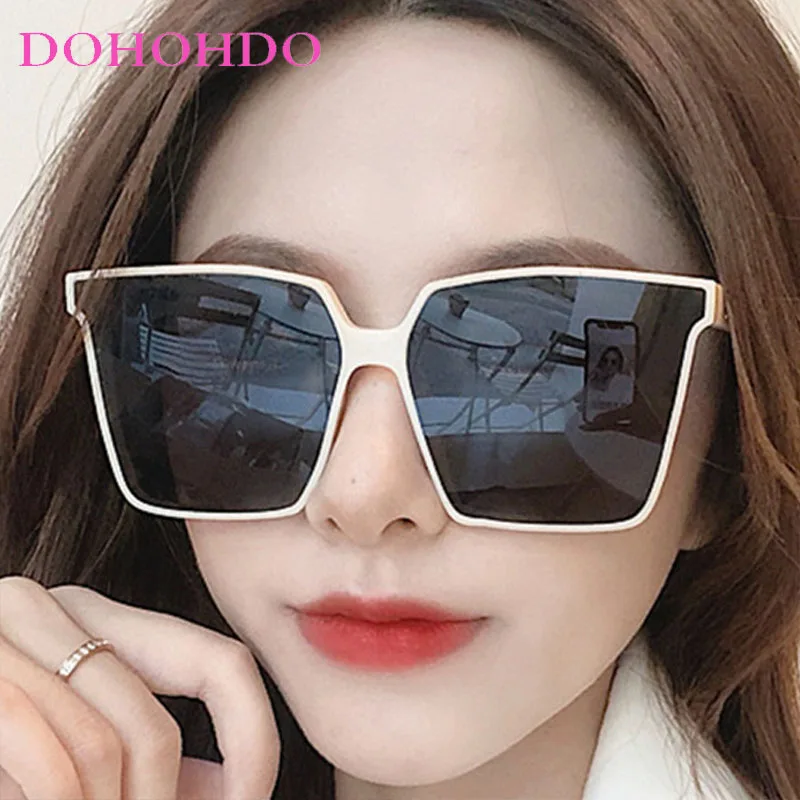 

Vintage Luxury Designer Oversized Square Frame Women Sunglasses Brand Men Sunglass Driving Travel Fishing Eyewear Shade UV400
