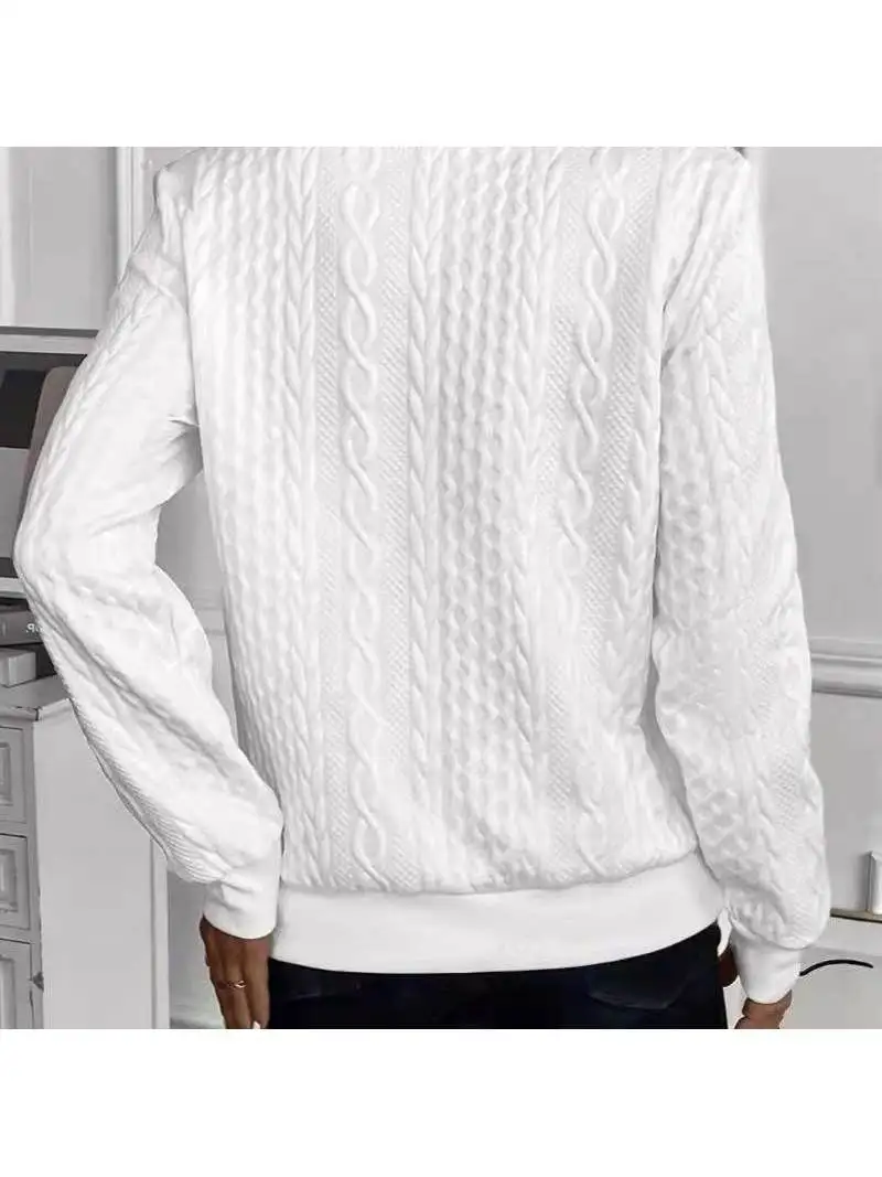 캐주얼 지퍼 여성용 풀오버 스웨트셔츠 로우 웨이스트 오트 팬츠 00% 원단 기타 브랜드 등록 상표 없음 2025 가을