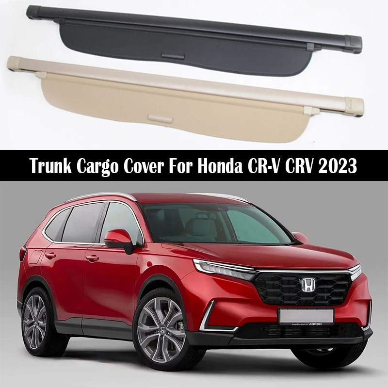 

Trunk Cargo Cover For Honda CR-V CRV 2023 Security Shield Rear Luggage Curtain Retractable Partition Privacy Car Accessorie