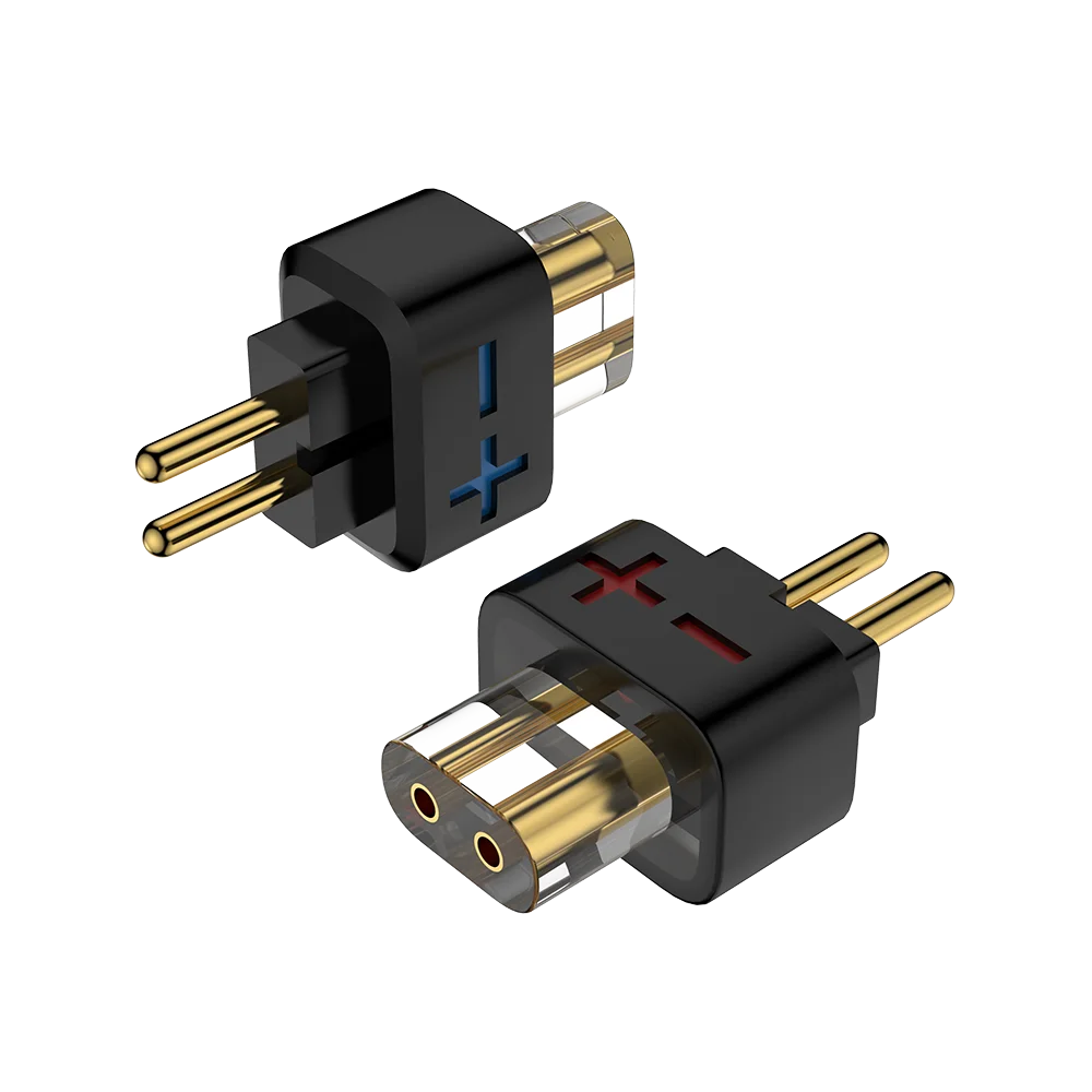 2pcs HIFI QDC Female 0.78 2 Pin Male Earphone Adapter to Earsets for SHUOER CONDUCTOR/SINGER/SOLOIST/EJ07/TAPE PRO/SHOZY