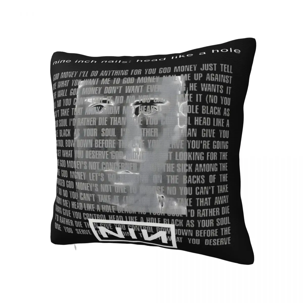 Nine Inch Nails NIN Pillowcase Soft Fabric Cushion Cover Decorative Pillow Case Cover Home Dropshipping 18