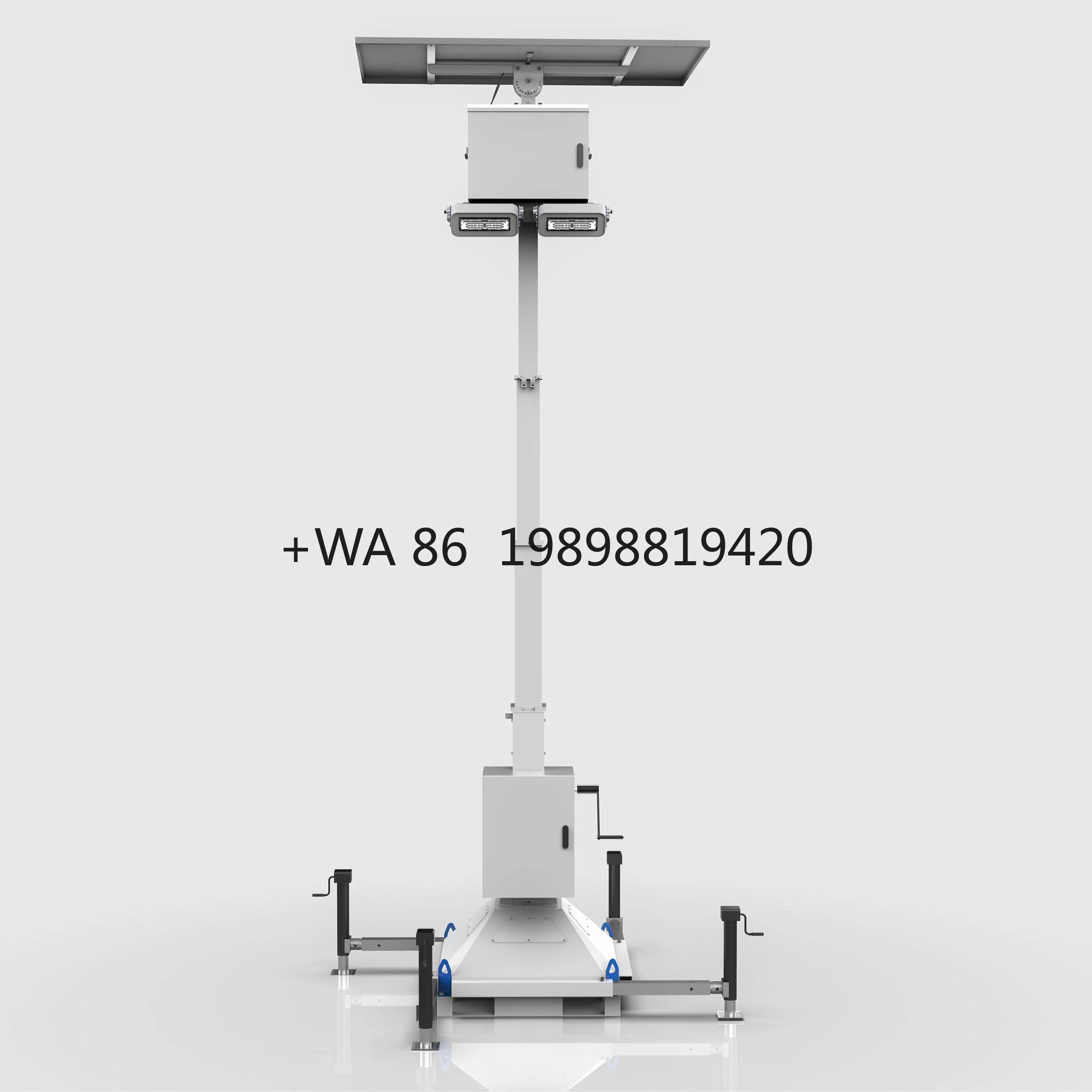 Portable Mini Waterproof Security Surveillance for Parking Lot Temporary Monitoring Lighting Solutions Solar System