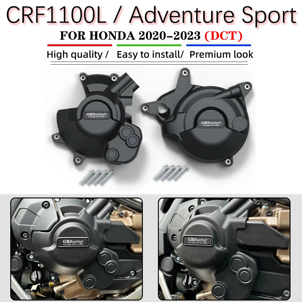 

For HONDA CRF1100L (DCT) 2020 2021 2022 2023 CRF1100L Adventure Sport (DCT) Motorcycles Engine Protection Cover For GBRacing