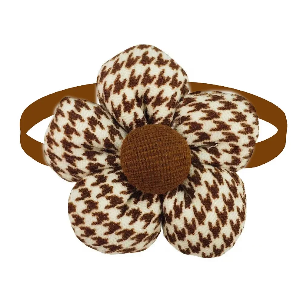 50/100pcs Small Dog Bow Tie Pet Supplies Brown Bowknot for Small Dog Cat Fashion Cute Pet Bow Tie Dog Supplies Dogs Grooming