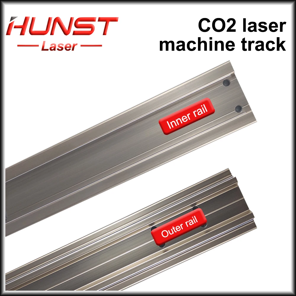 Hunst CO2 Laser Cutting Machine Inner Guide Rail Laser Engraving Machine Out Slide Rail For Laser Machine Spare Parts