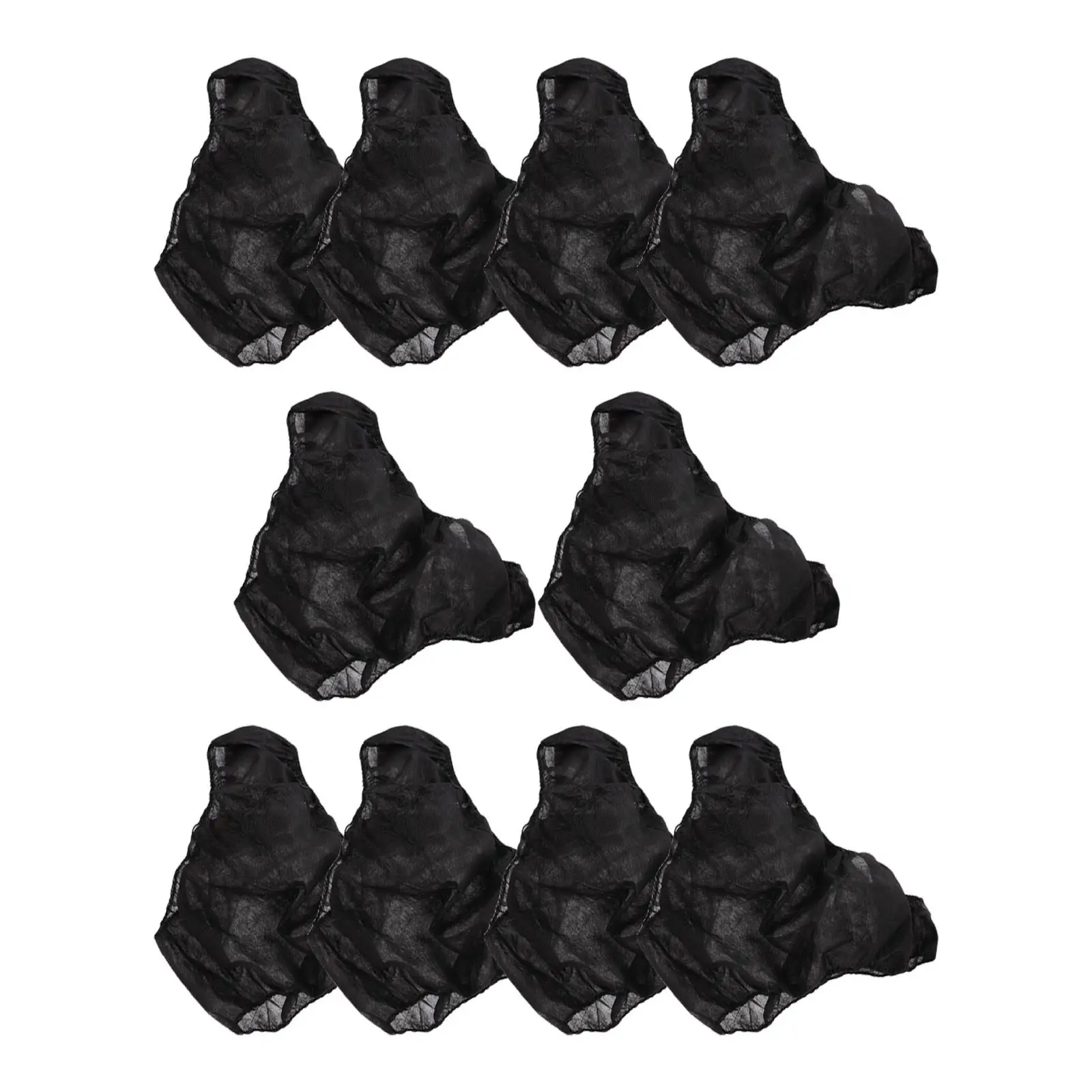 Disposable Women Underwear 10 Pcs Breathable Non Woven Briefs for Travel Spa Sensitive Skin Wash Free Convenient Period Panties - view 3