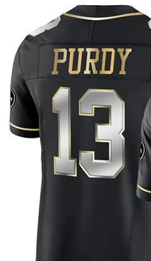 Custom  Jersey Fred Warner Jerry Rice Bosa Brock Purdy George Kittle Christian McCaffrey Stitched Jerseys