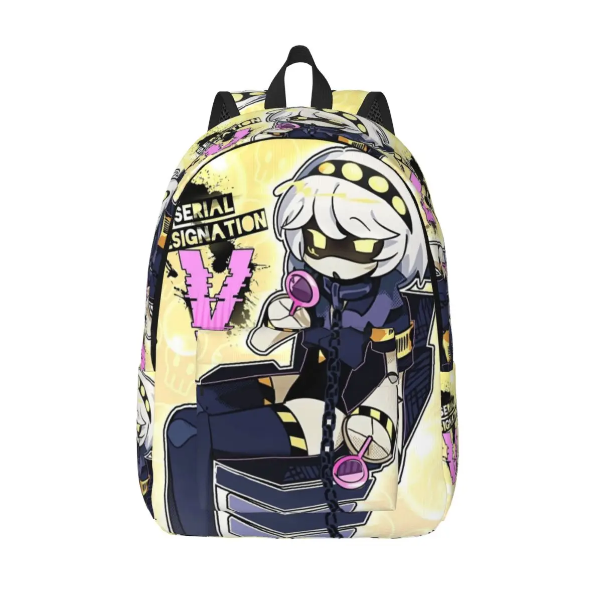

Anime Murder Drones V Backpack for Men Women Casual High School Hiking Travel Daypack Cartoon College Shoulder Bag Gift