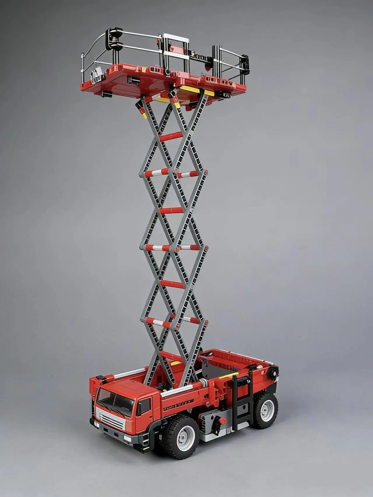 

MOC-74240 42098 Рабочая платформа/ножничный подъемник, 899 деталей, статический конструктор, развивающая игрушка с электронными чертежами для детей