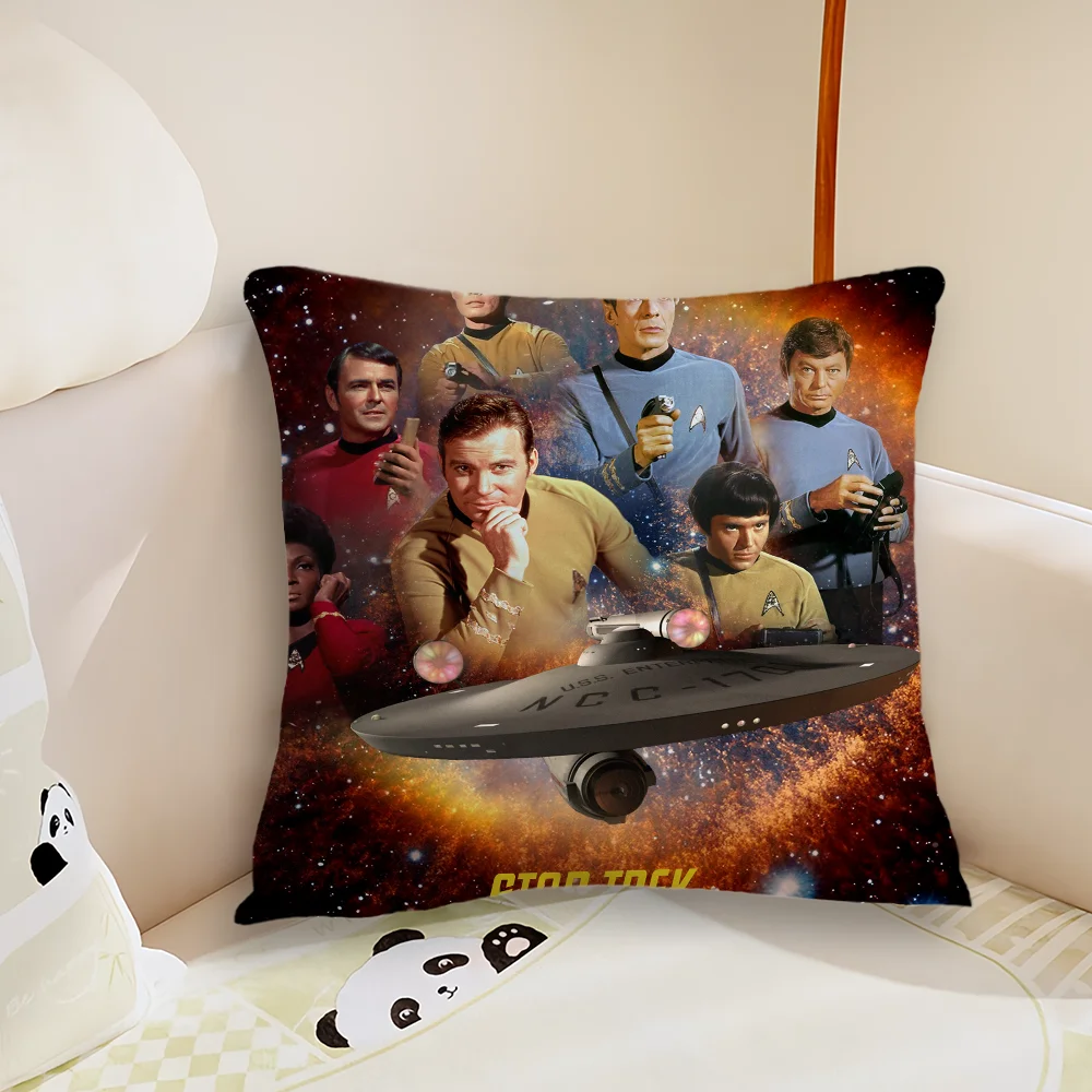 Tv S-Star T-Trek Pillow Case Living Room Sofa Cushion Cover Suitable For Home Bedroom Room Decoration