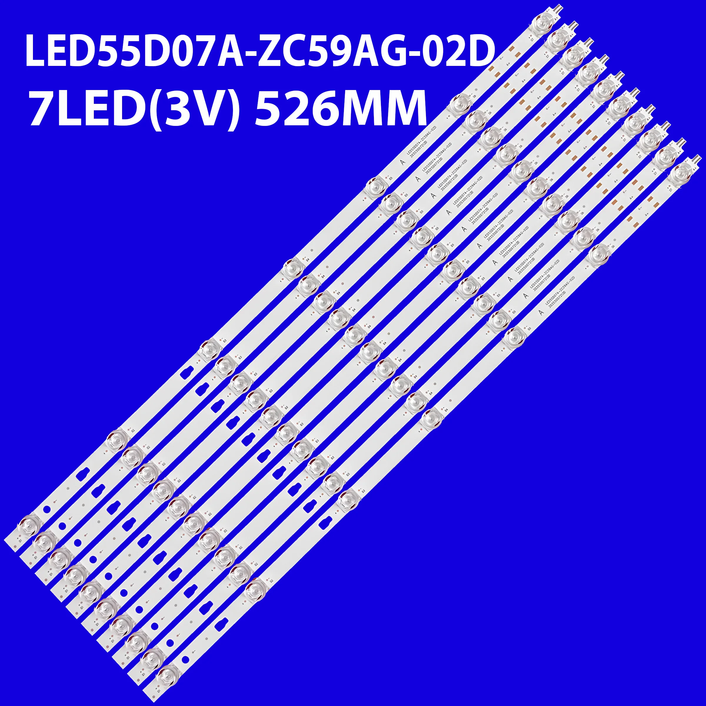 新しい-led-バックライトストリップ-led55d07a-zc59ag-02d-5500m009-テレビ-55eq6-55fn2ea