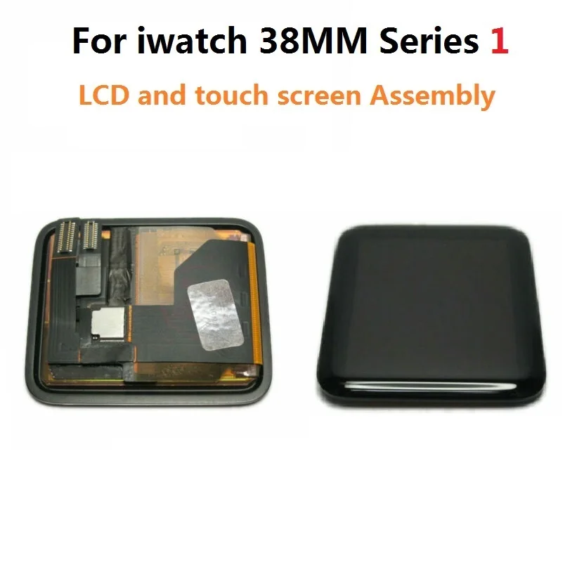 For Apple Watch Series 1 38MM 42mm LCD Screen Touch Screen Digitizer Panel Assembly + Tools Set+ Tempered Glass