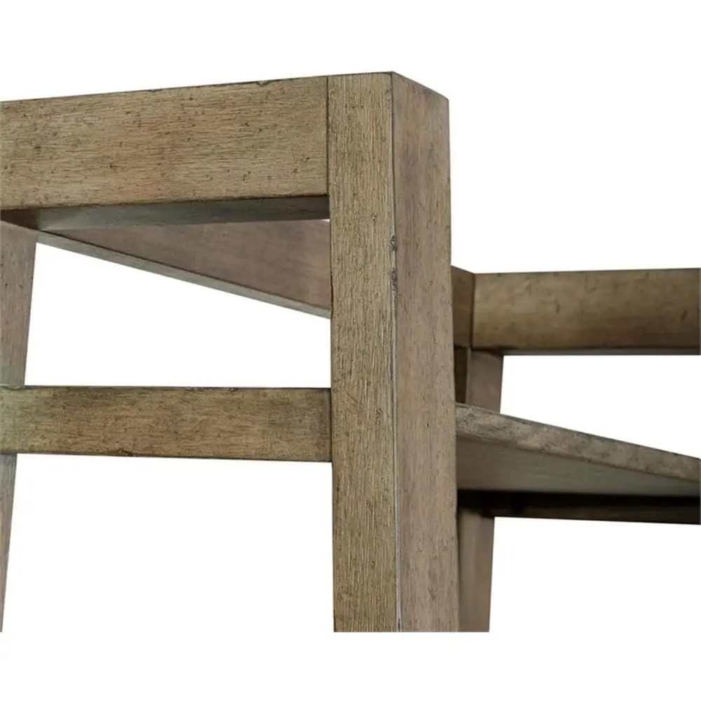 Classic American-Style Leaning Ladder Bookshelf