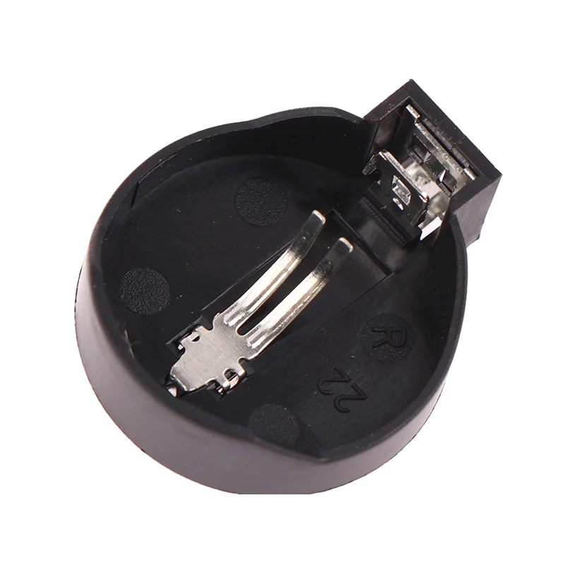 10PCS Environmental protection material CR2032 Coin Cell Battery Holder Case Black Coin Cell Button Socket Holder Case