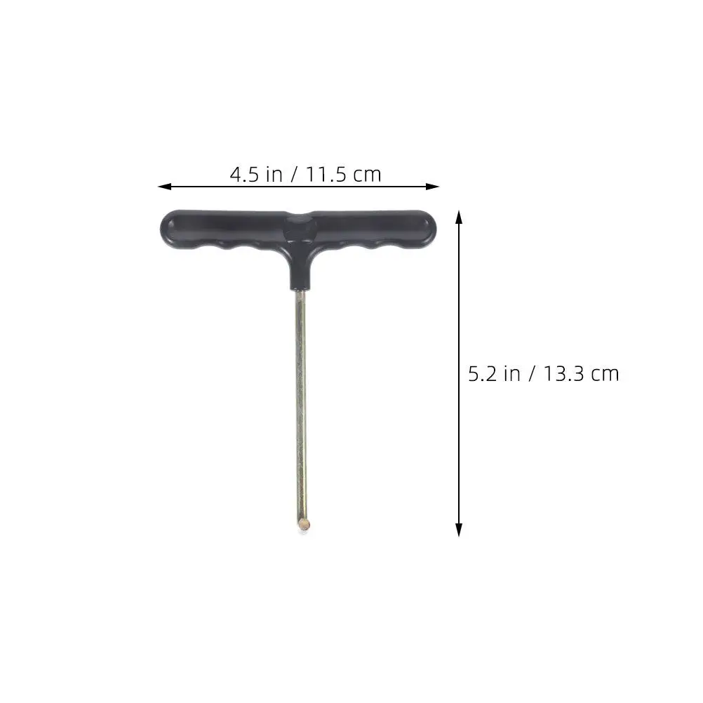 2Pcs Trampoline Spring Tensioning Tool Ergonomic Handle T Hook Spring Pull Tool Portable Trampoline Repair Accessories Easy Use