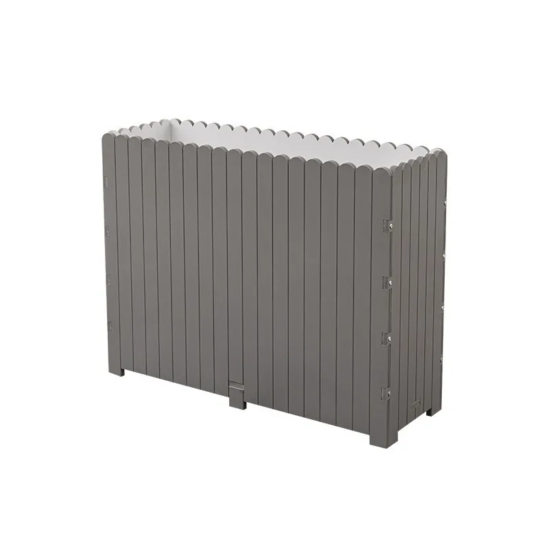 Rectangular planters for gardens and balconies, raised vegetable beds for vegetables, outdoor fence planters