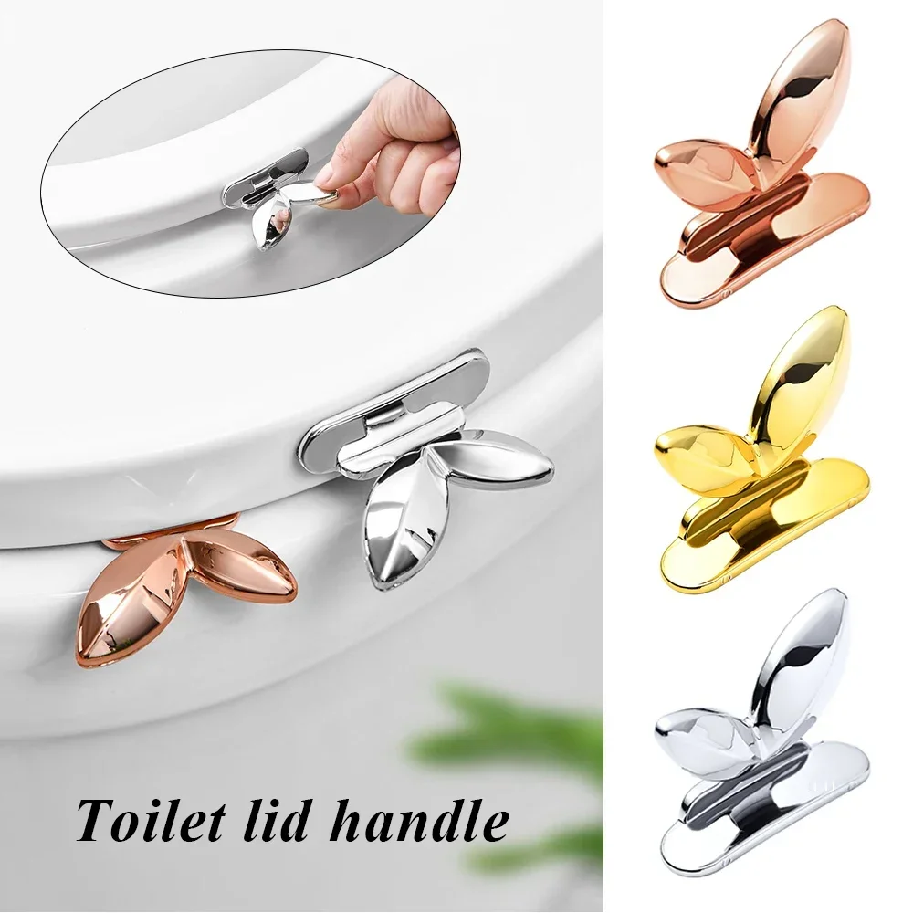 2Pcs Handle Can Avoid Touching The Toilet Lid Lifting Fashionable Toilet Seat Lifter Bathroom Accessories Toilet Seat Lifter