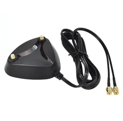 2.4GHz 5GHz Dual Frequency Wifi Antenna Extension Cable Magnetic Suction Base for Router Network Card Connector Adapter